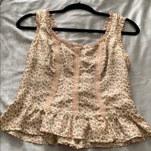 Nanette Lepore silk tank top